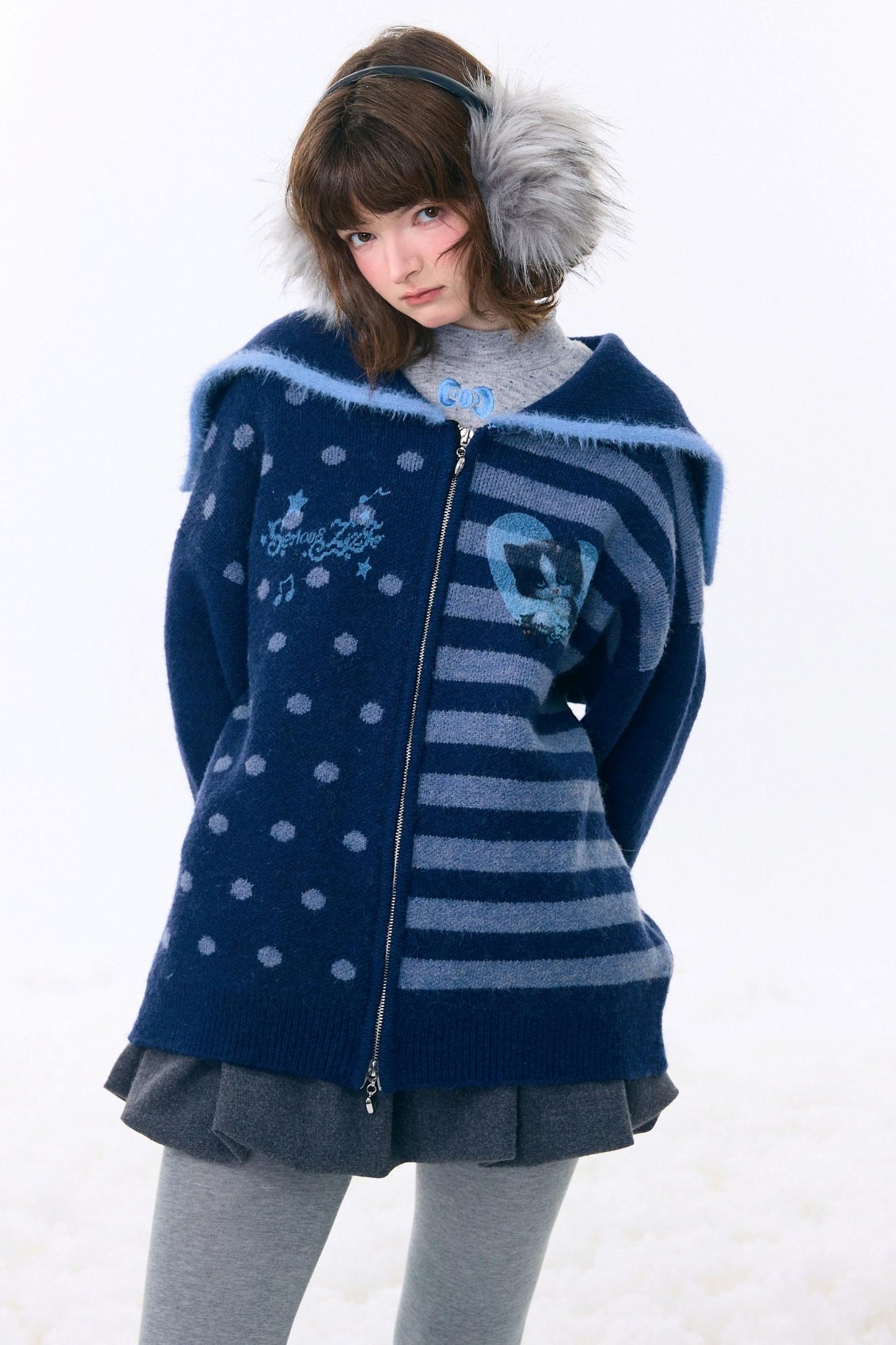 Retro Sailor Asime Cardigan