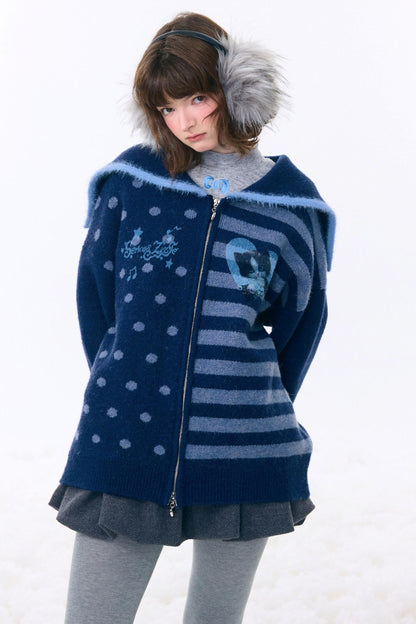 Retro Sailor Asime Cardigan