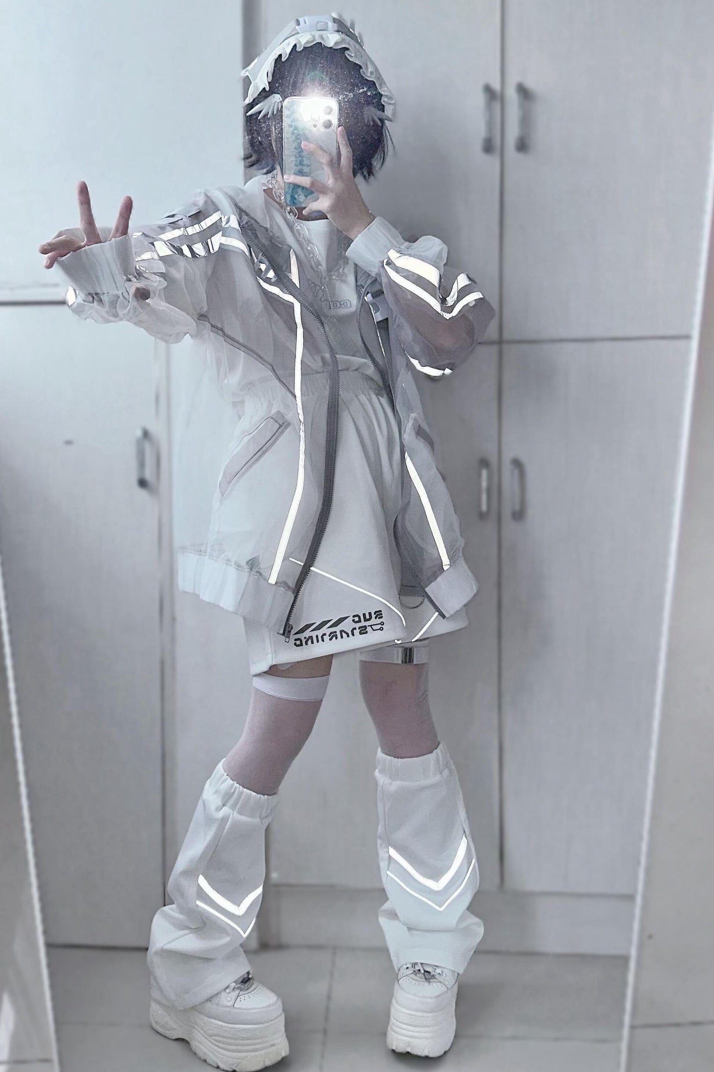 Cyber Angel Sheer Jacket