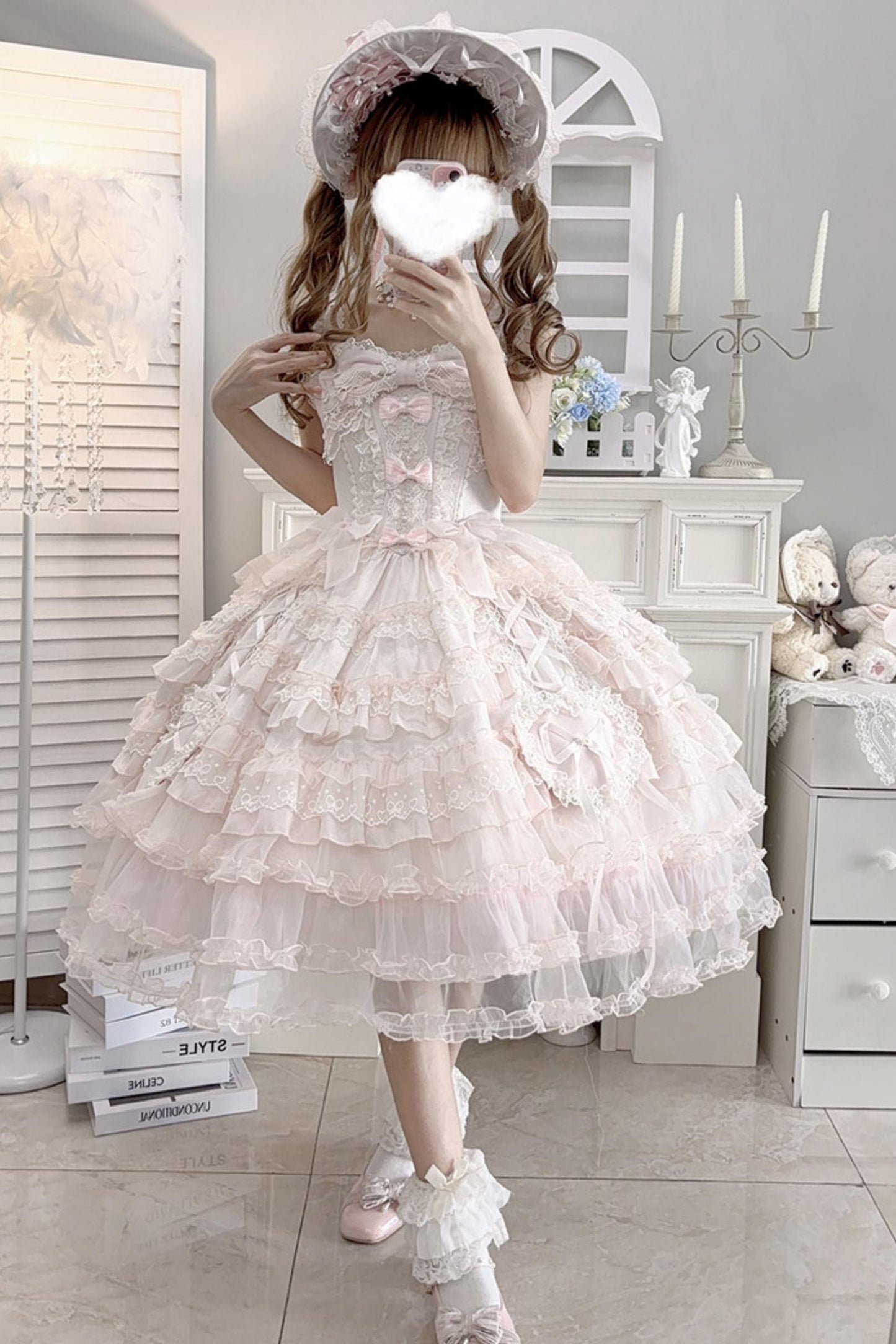[Précommande] Robe de mariée Dreamy Doll + Coiffe