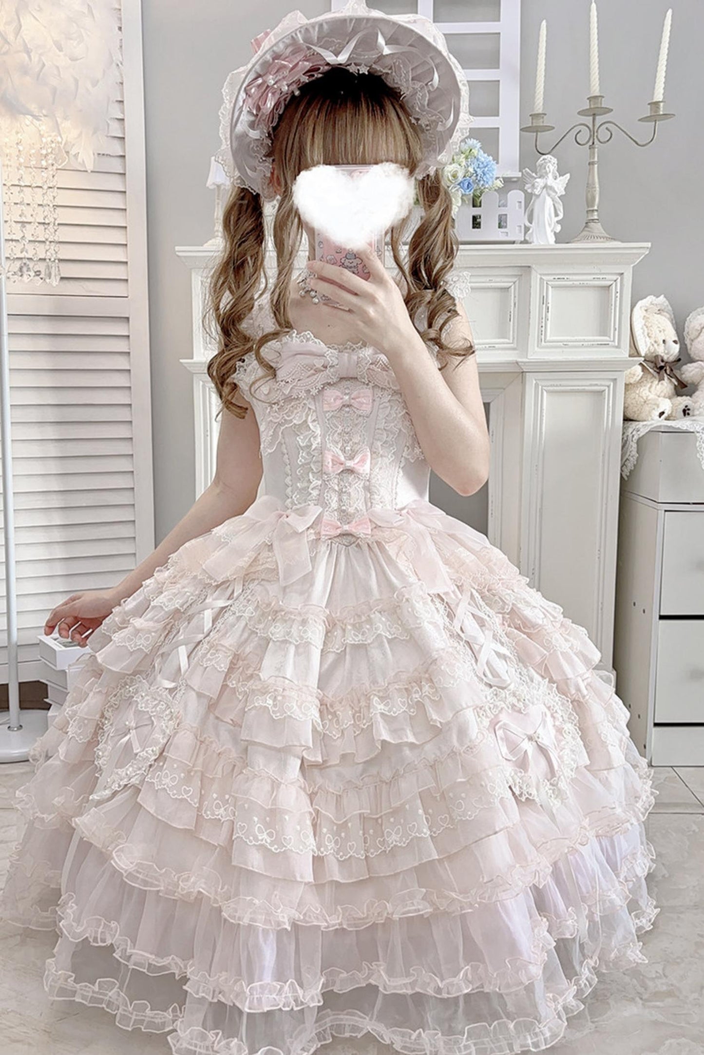 [Précommande] Robe de mariée Dreamy Doll + Coiffe