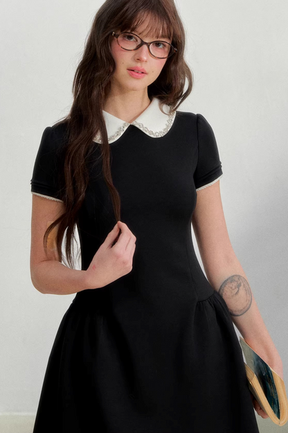 Retro Rhinestone Princess Dress