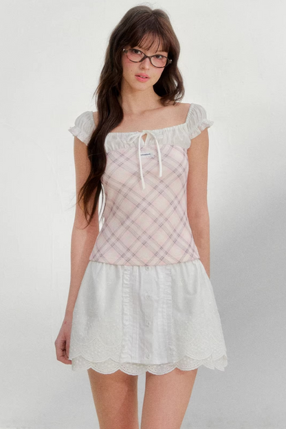 Camiseta con bloques de color