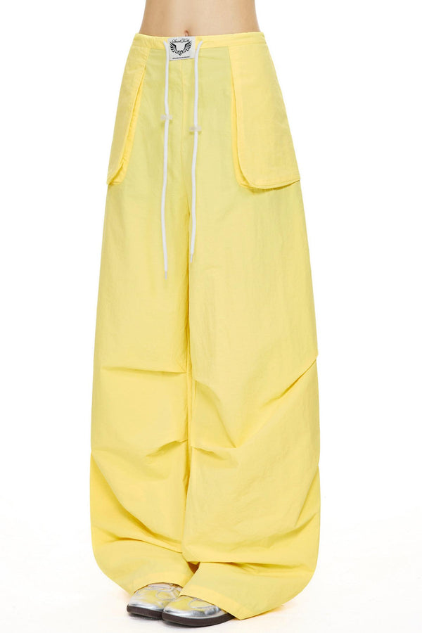 Mustard Yellow Wide Leg Pants