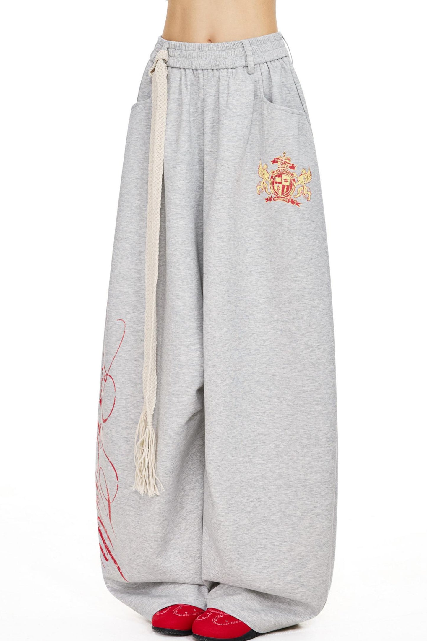 Letter Logo Loose Sweatpants