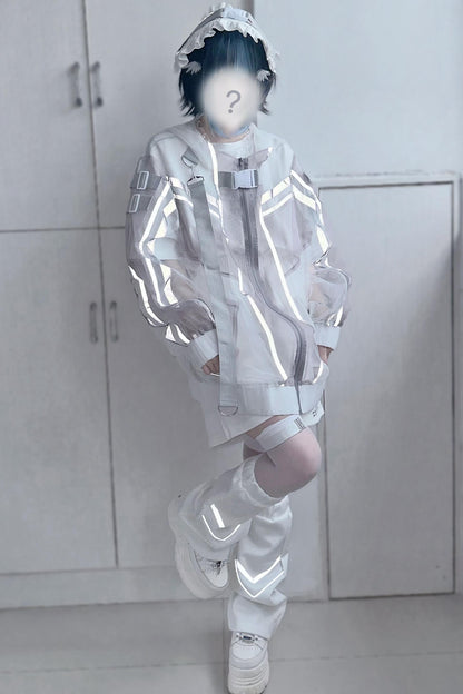 Cyber Angel Sheer Jacket