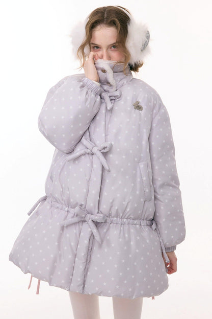 Star Dot Down Jacket + Hat
