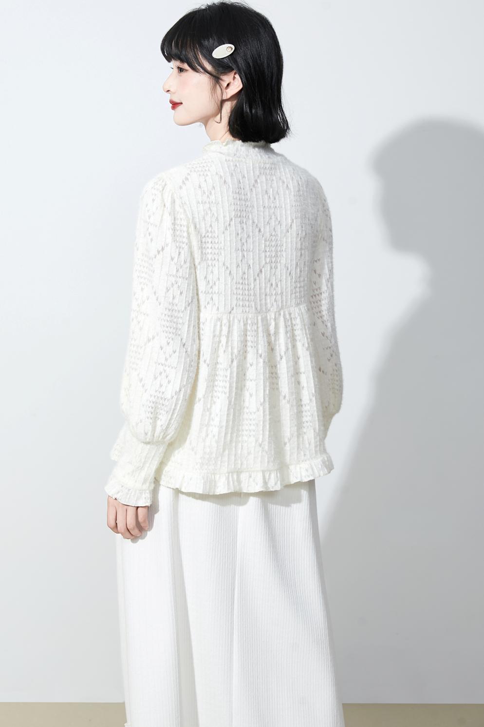 ソフトダイヤモンドニットトップ