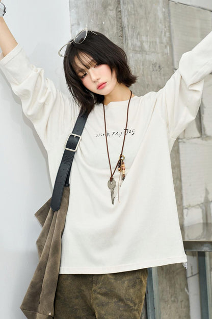 スムースロングスリーブトップ