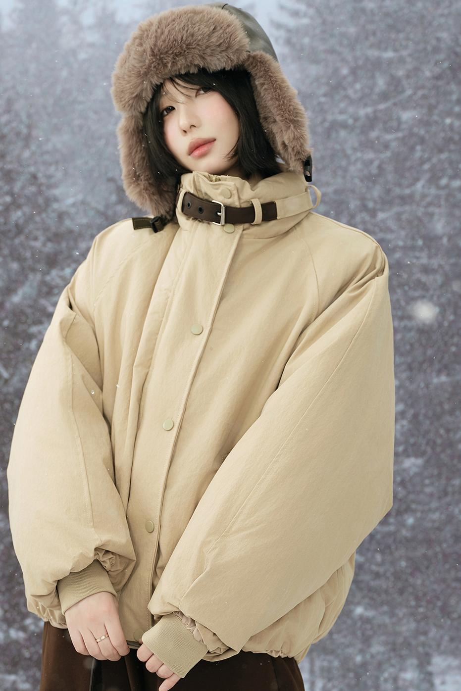 グラビティスタンドカラーレザージャケット