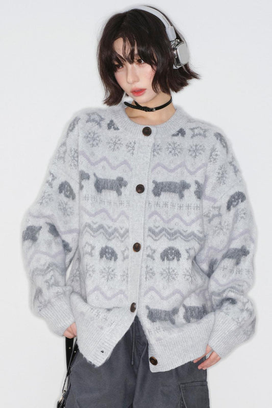 Fairy Irill Jacquard Cardigan