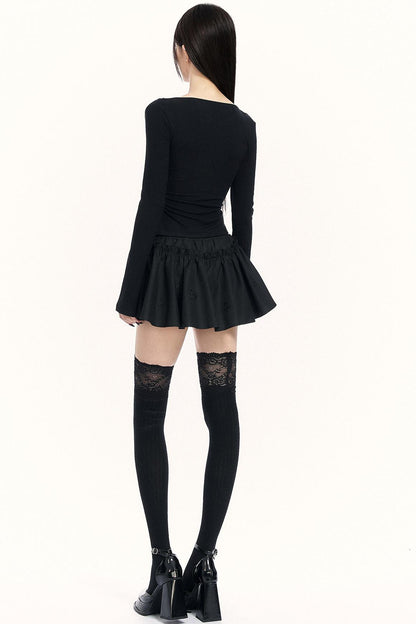 エンバーウィスパーエンブロイダリースカート