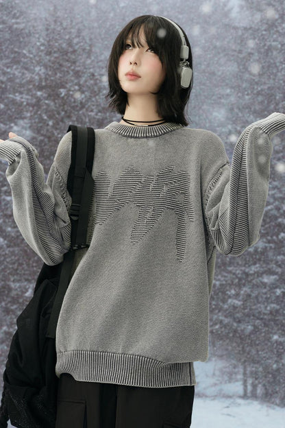 ミニマリストグラビティニットスウェット