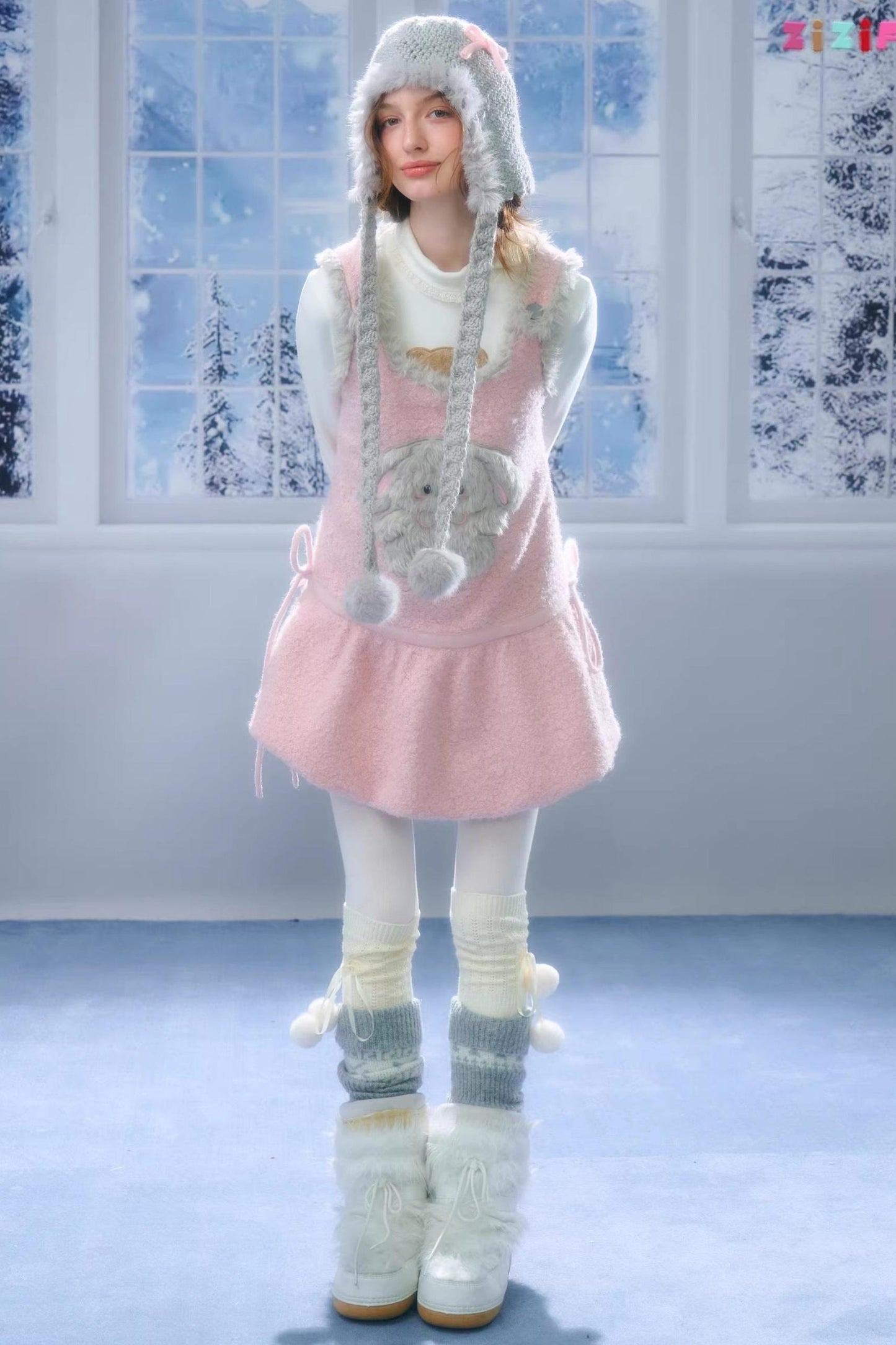 Sweet Mist Rabbit Dress