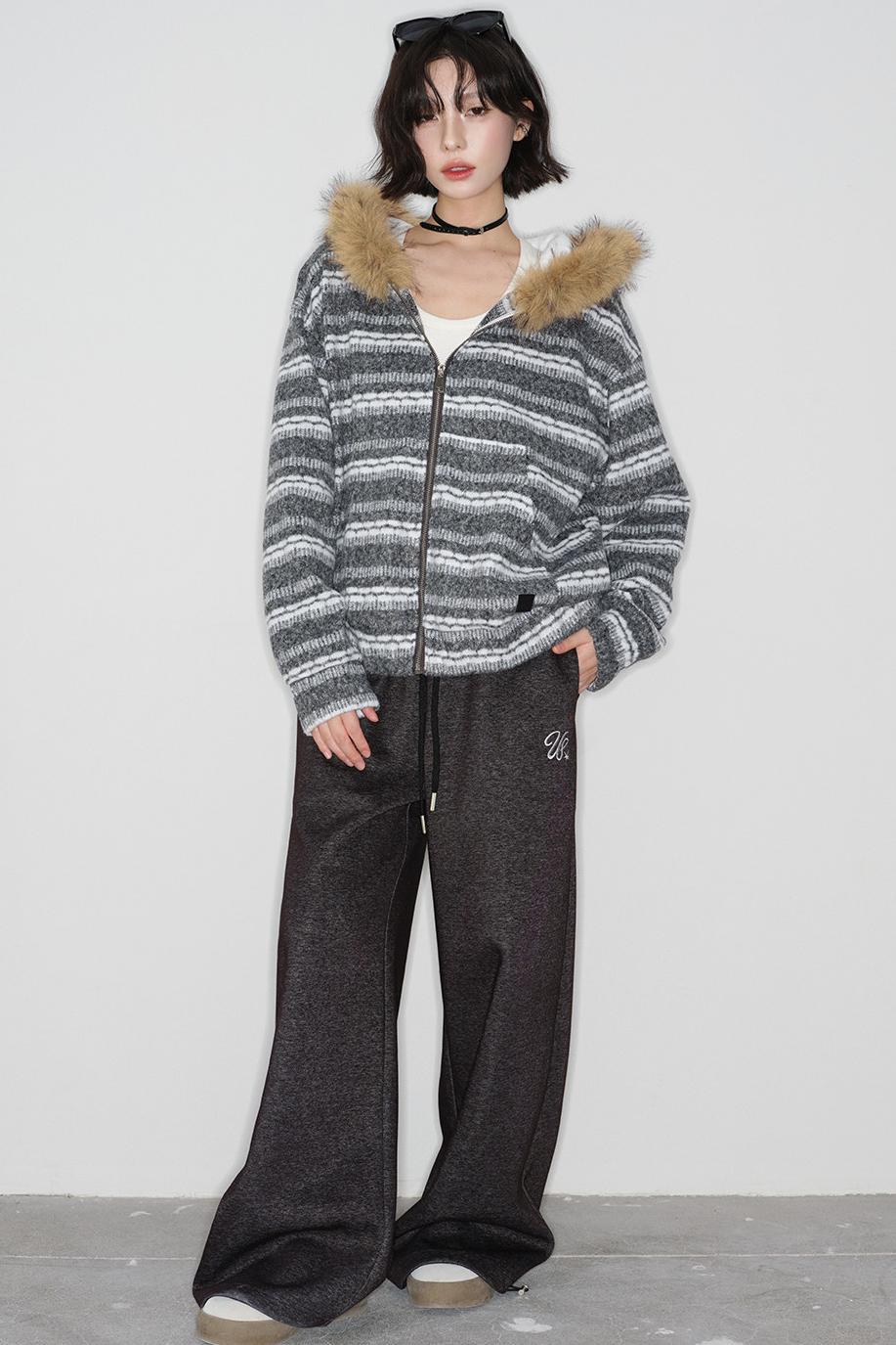 フェアアイルファーカラージャケット