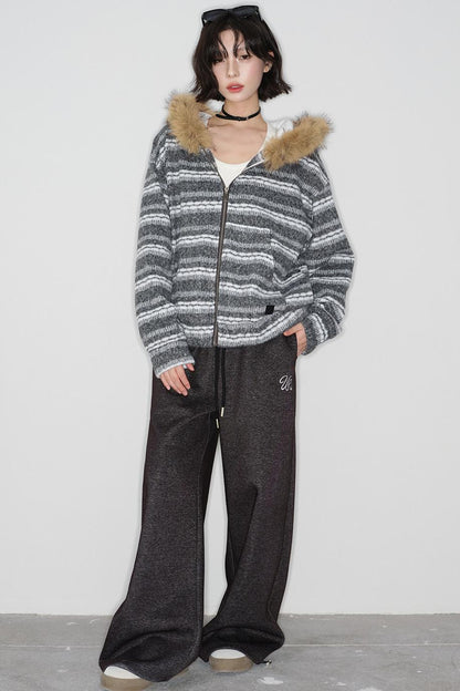 フェアアイルファーカラージャケット