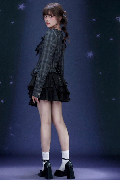 Retro Palace Long Sleeve Blouse