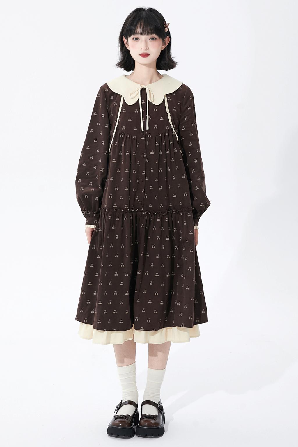 Cherry Pink Doll Color Dress