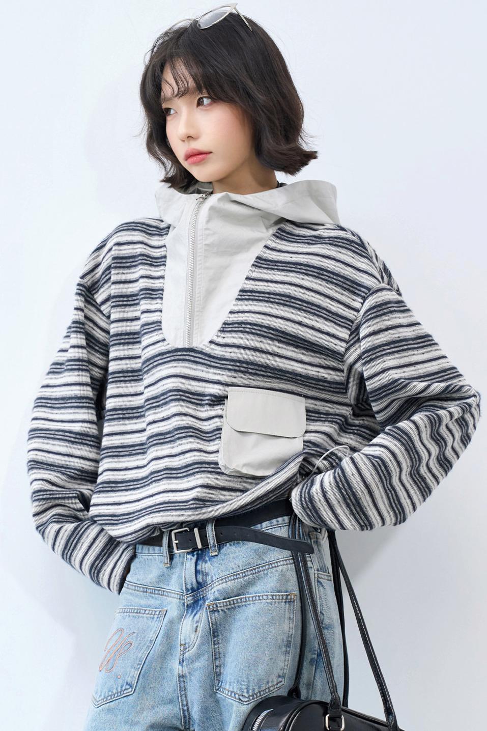 Gravity Patchwork Hooded Jacket