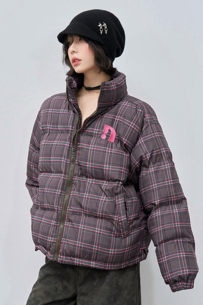 Stand Collar Cotton Puffer Jacket