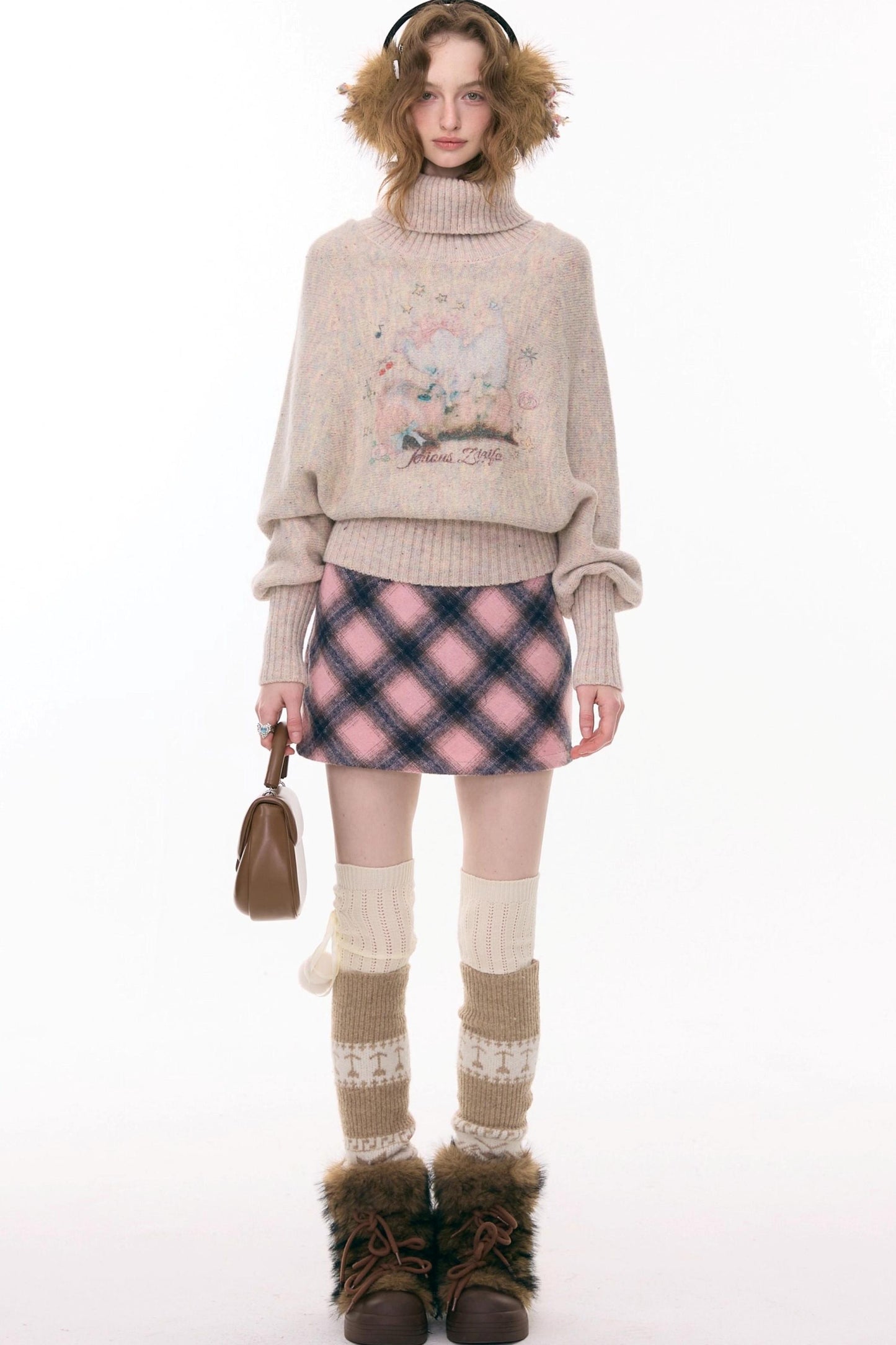 Misty Y2K Plaid Skirt