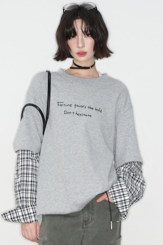 グラビティパッチワークトップ