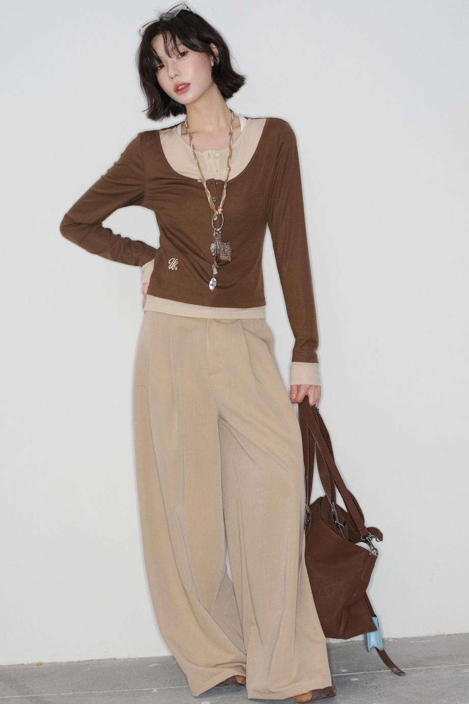 スリムテンセルトップス