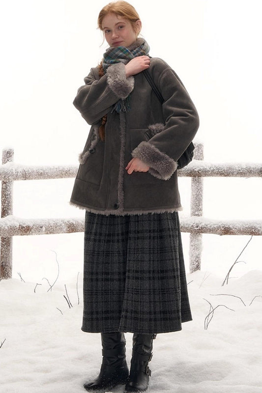 Retro Sherlin Middle Skirt