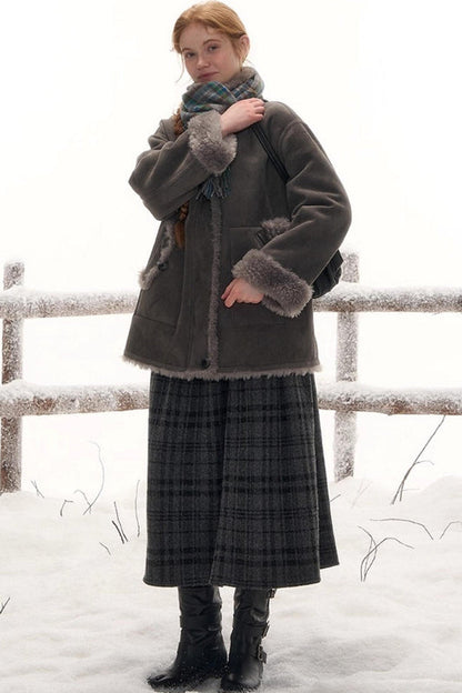 Retro Sherlin Middle Skirt