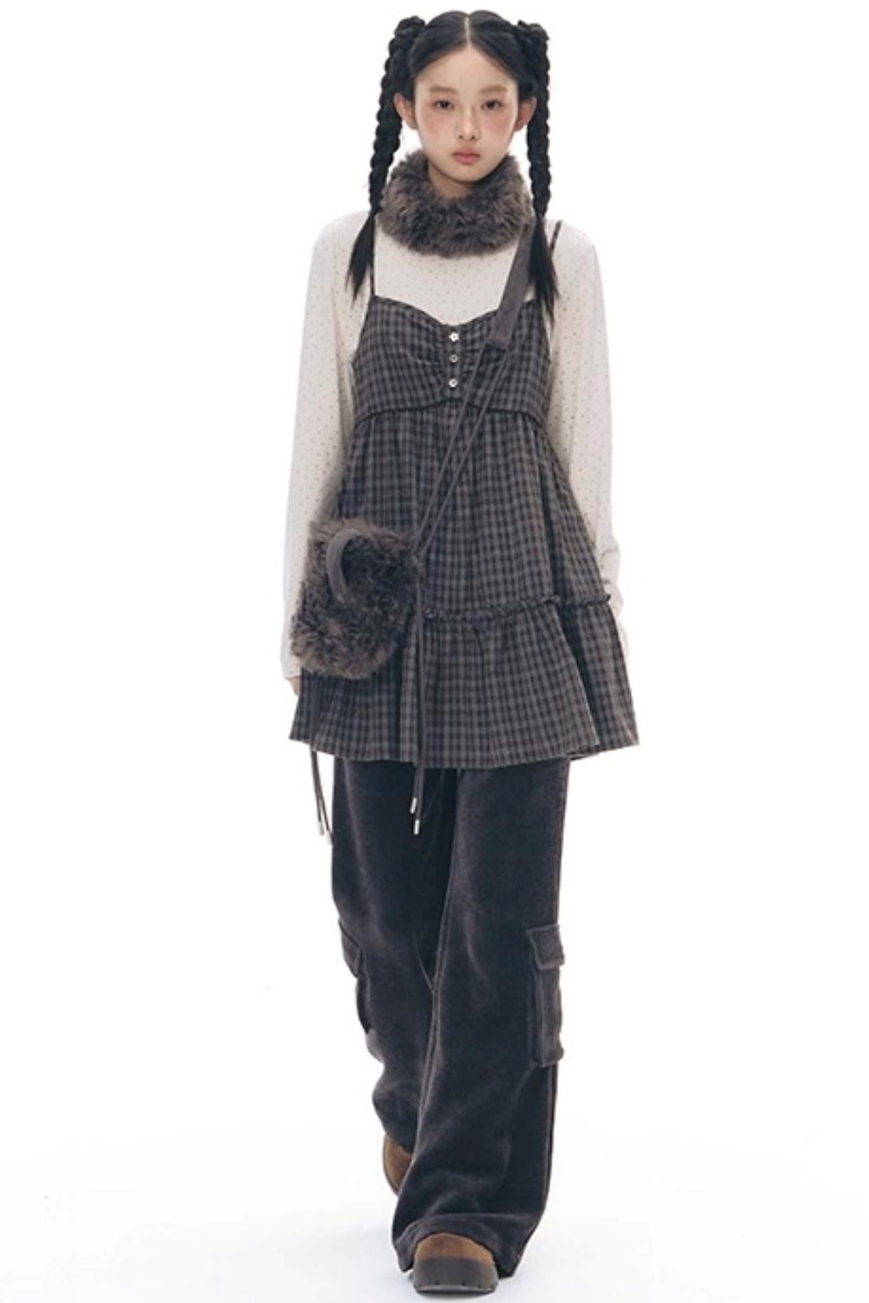 Fur Mini Crossbody Shoulder Bag