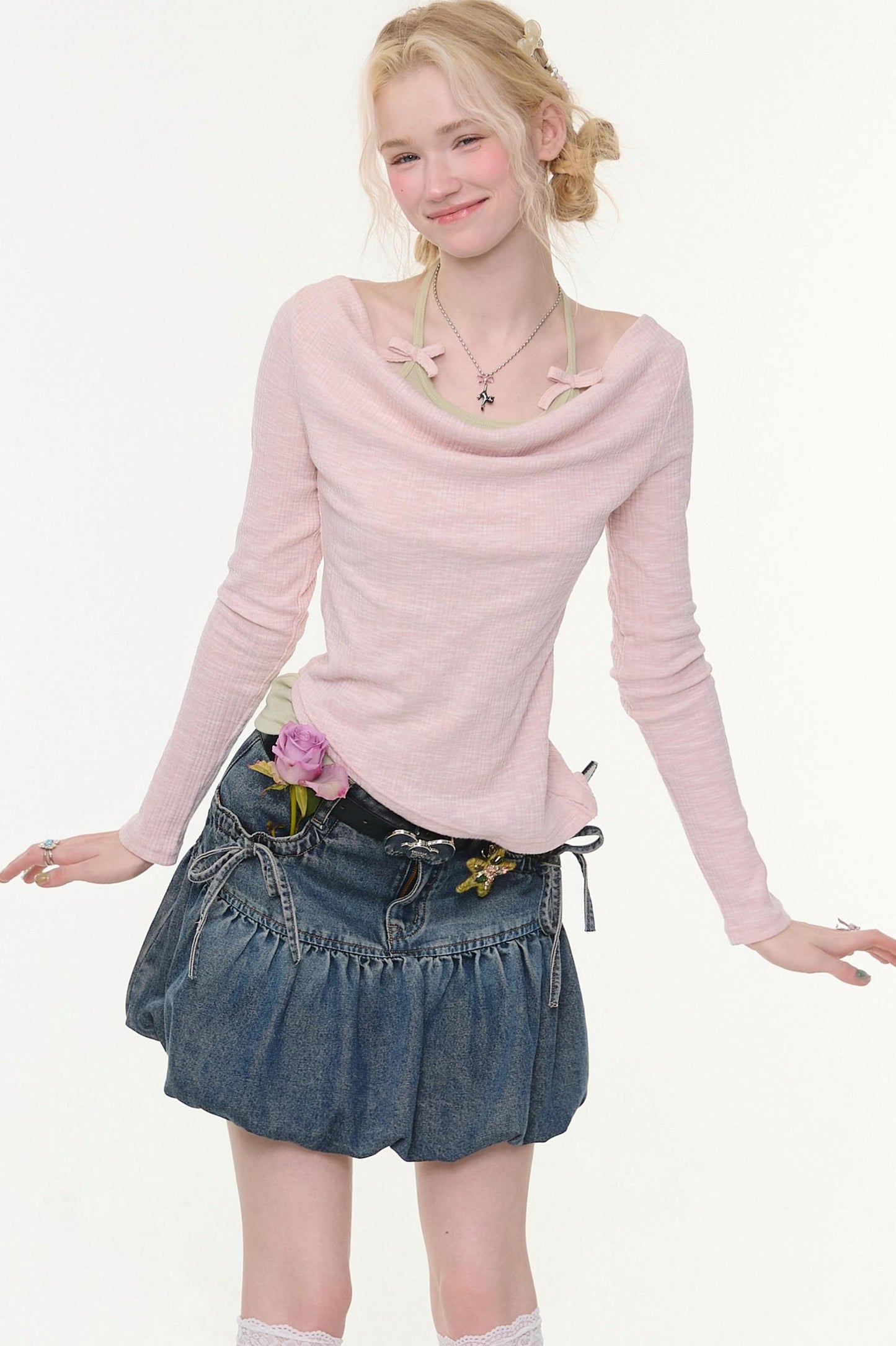 Gentle Prelude Halter Top