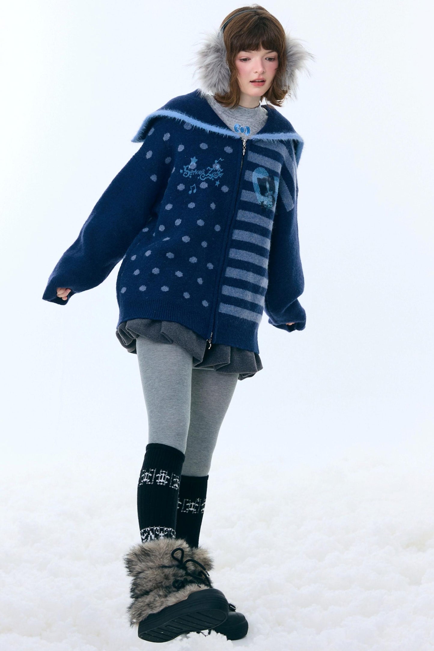 Retro Sailor Asime Cardigan