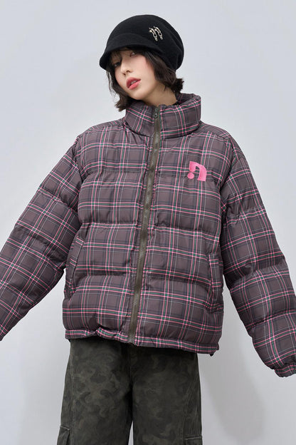 Stand Collar Cotton Puffer Jacket