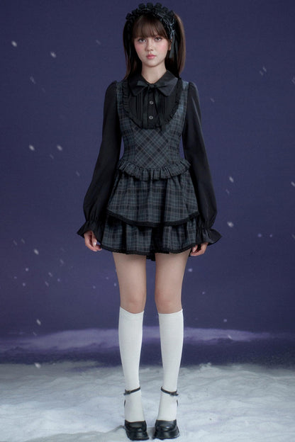 Sweet Spicy Check Dress