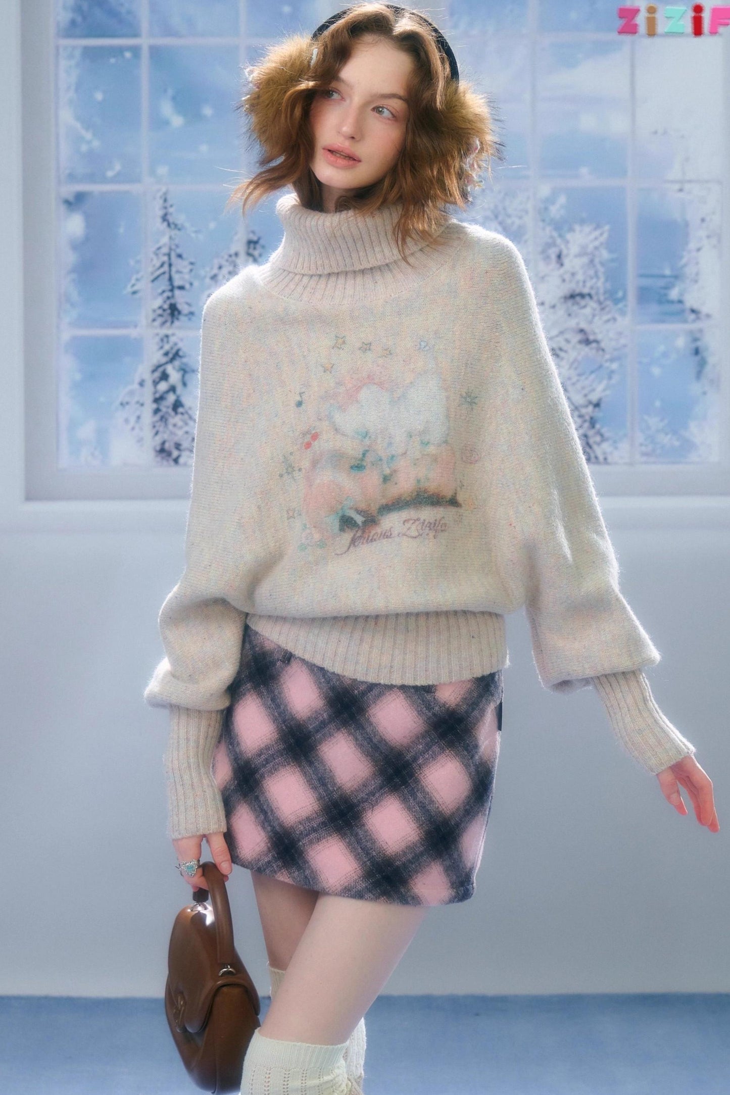 Misty Y2K Plaid Skirt