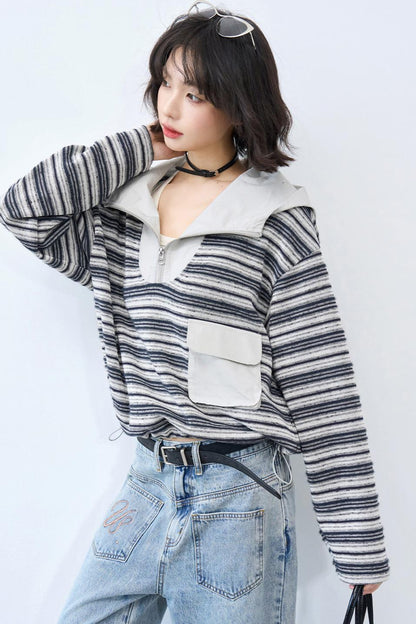 Gravity Patchwork Hooded Jacket