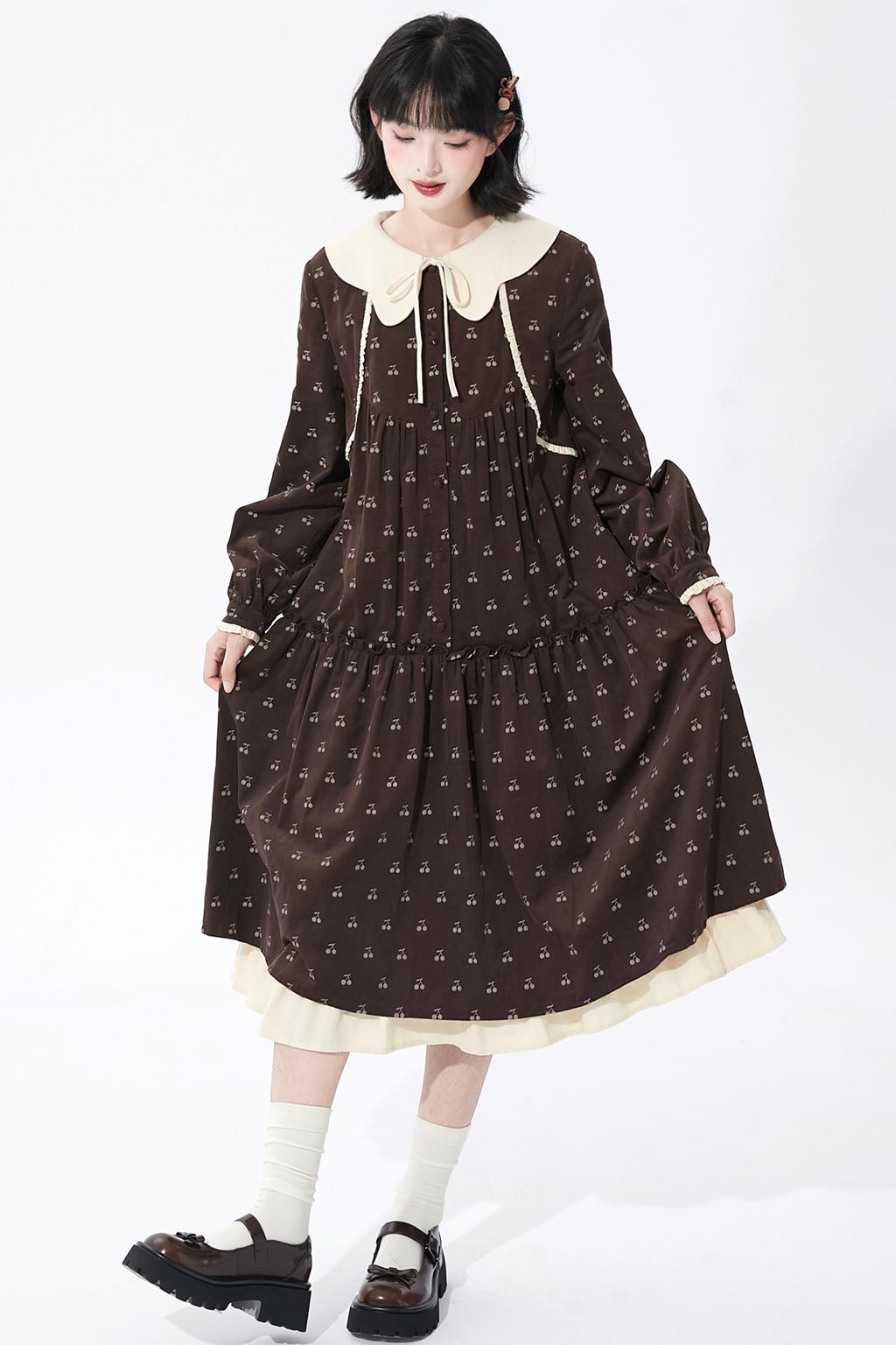 Cherry Pink Doll Color Dress