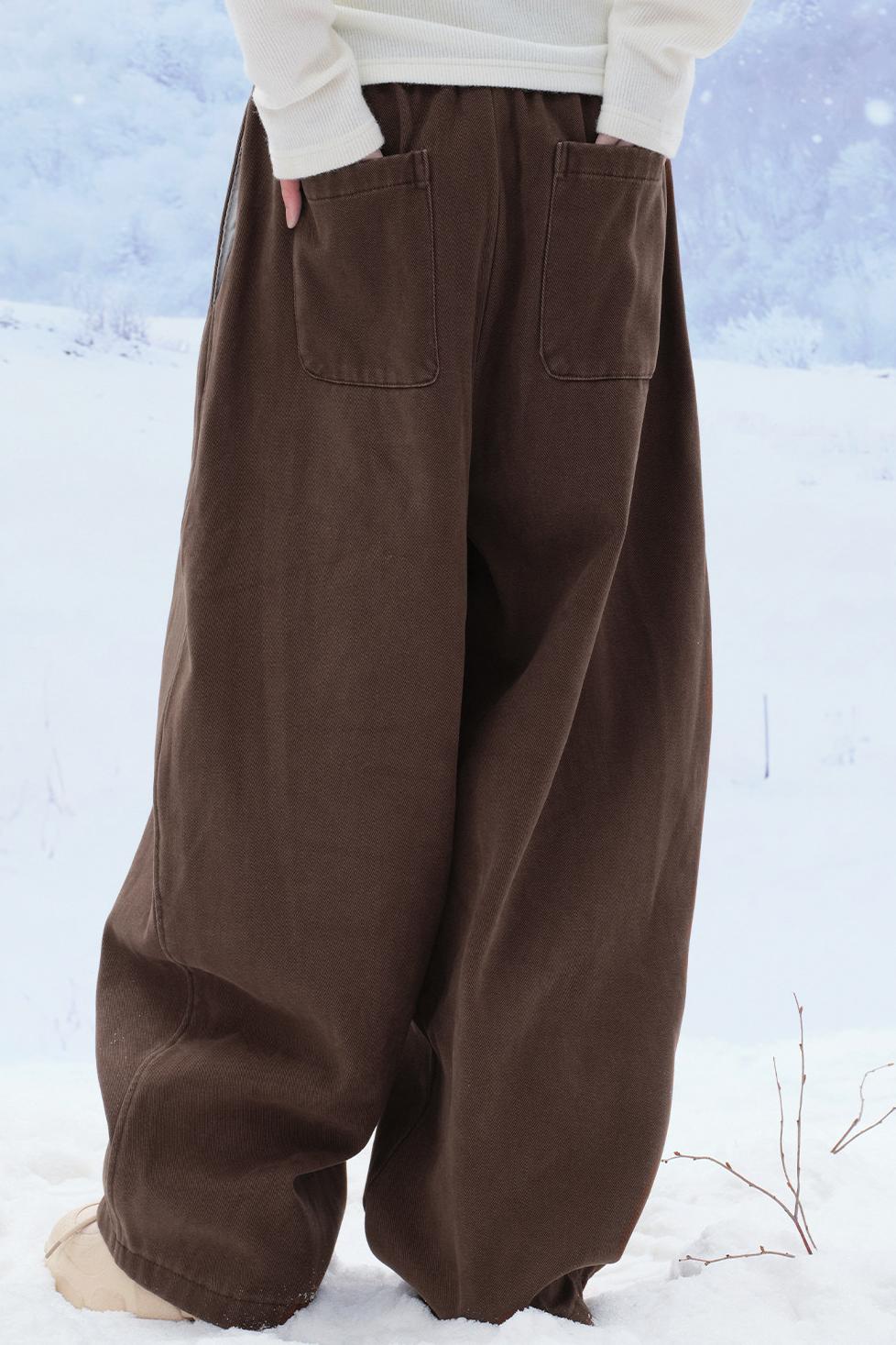 Winter Fleece Slide Pants