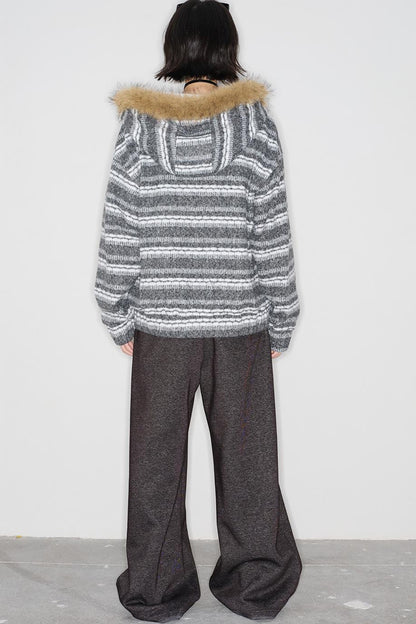 フェアアイルファーカラージャケット