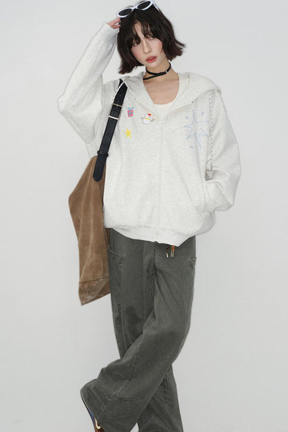 Christmas Elements Hooded Jacket