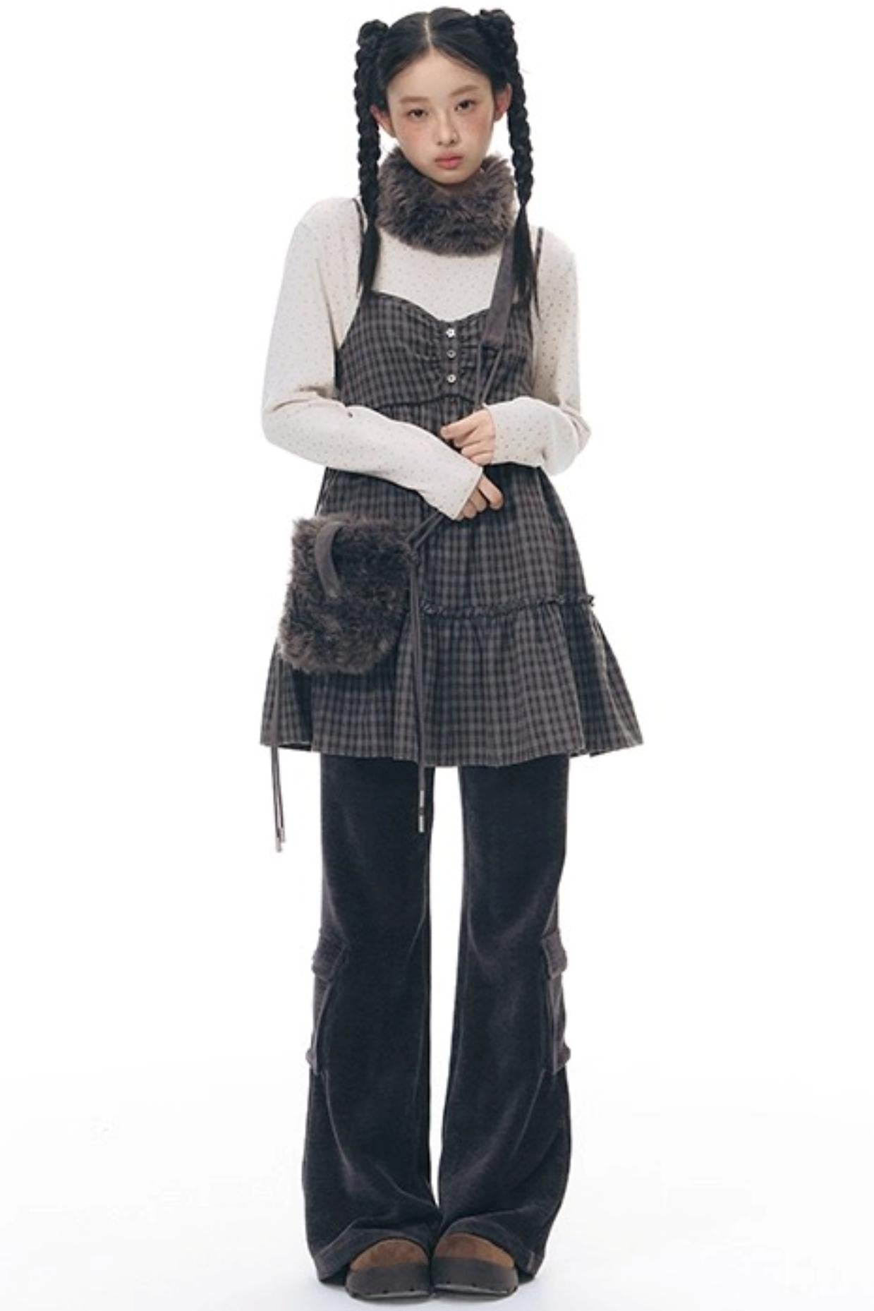 Fur Mini Crossbody Shoulder Bag