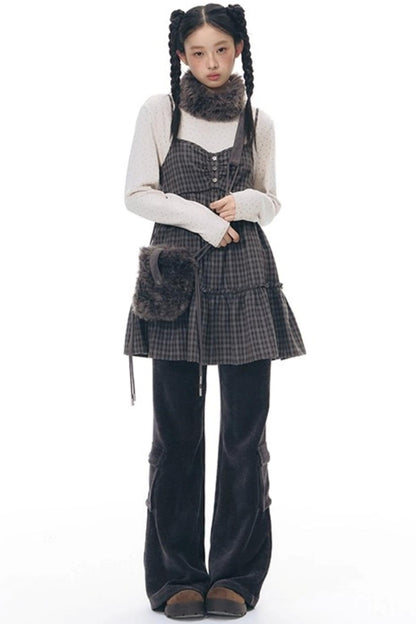 Fur Mini Crossbody Shoulder Bag