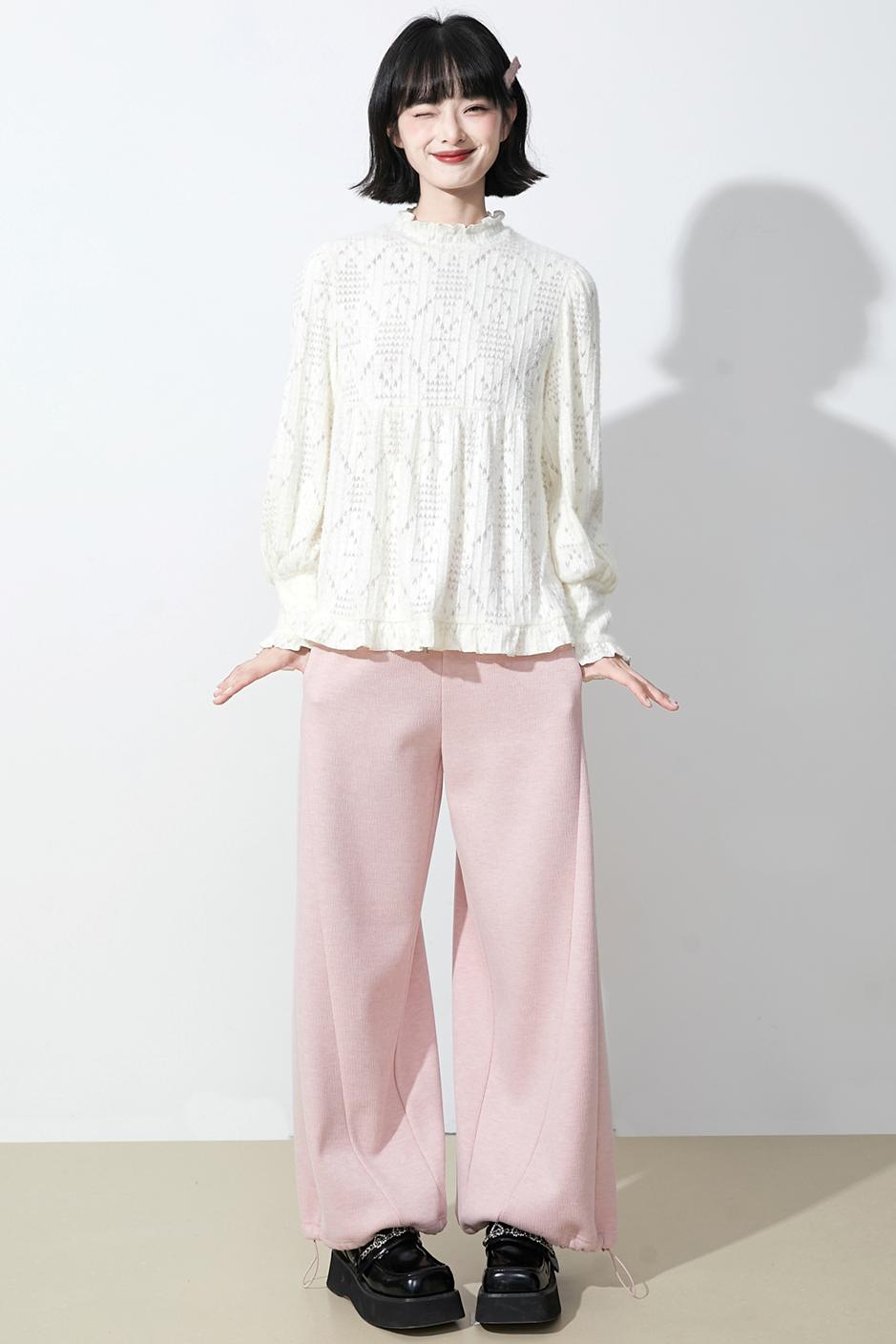 ソフトダイヤモンドニットトップ