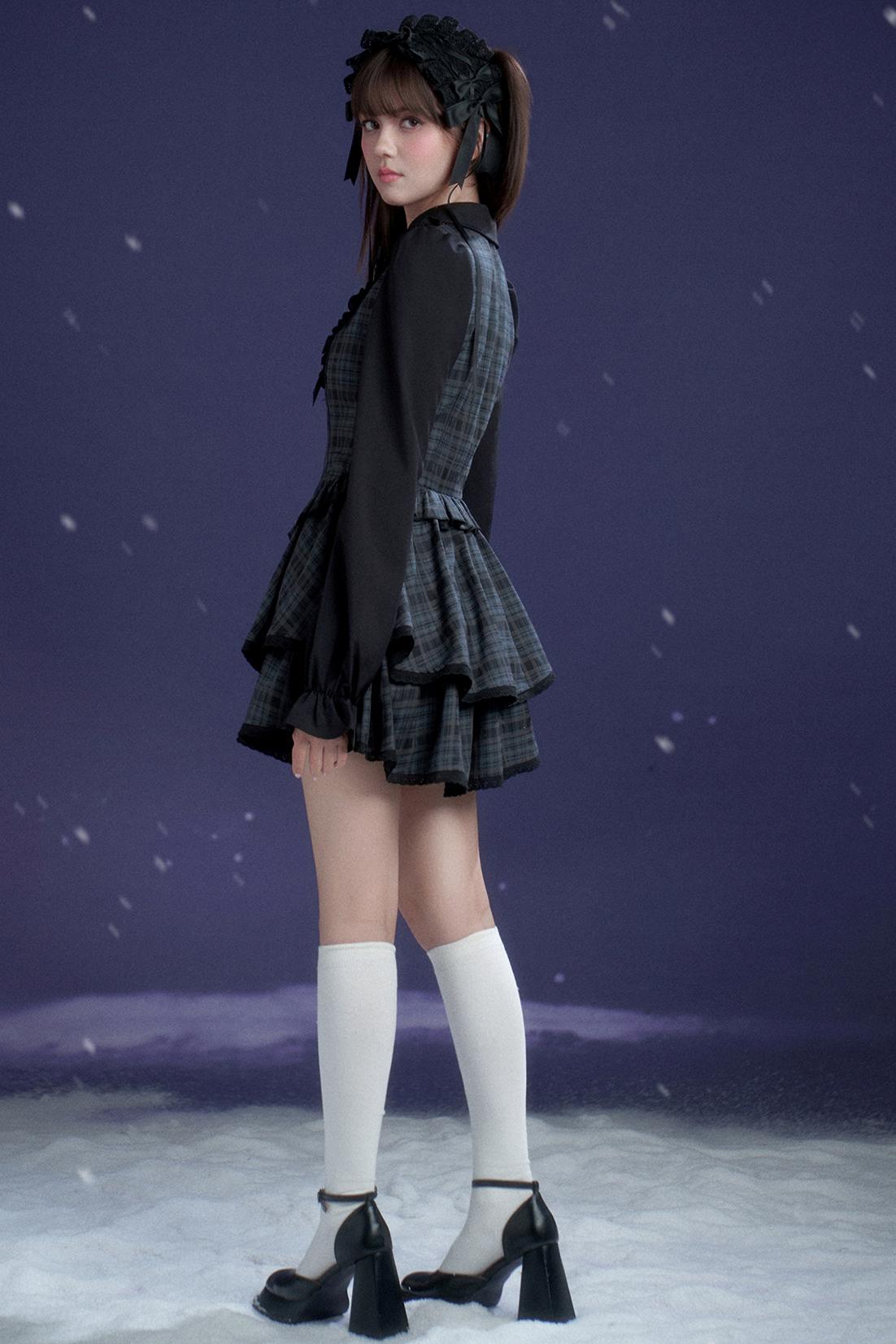 Sweet Spicy Check Dress