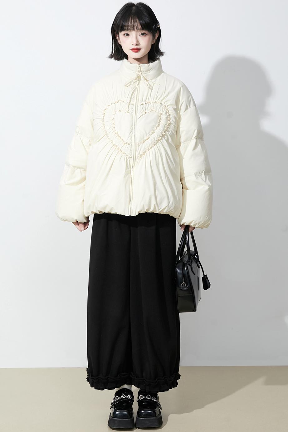 ヴィンテージラッフルウーレンパンツ