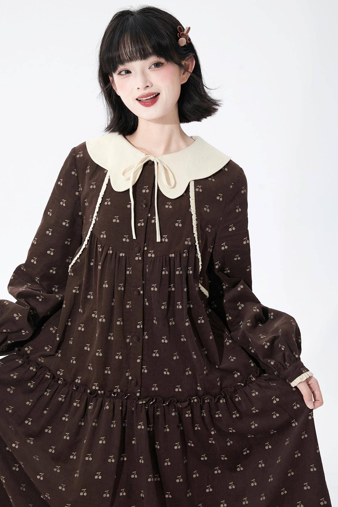 Cherry Pink Doll Color Dress