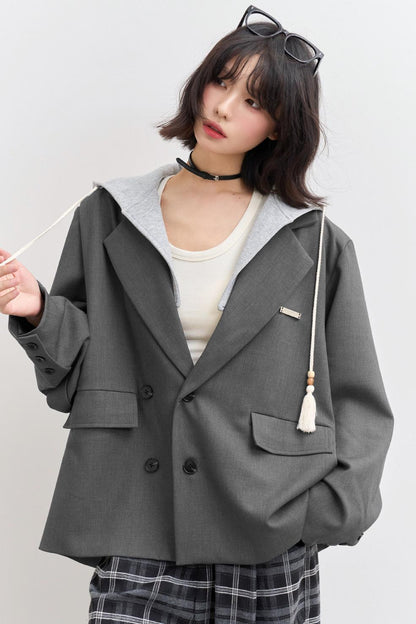 Detachable two-piece blazer