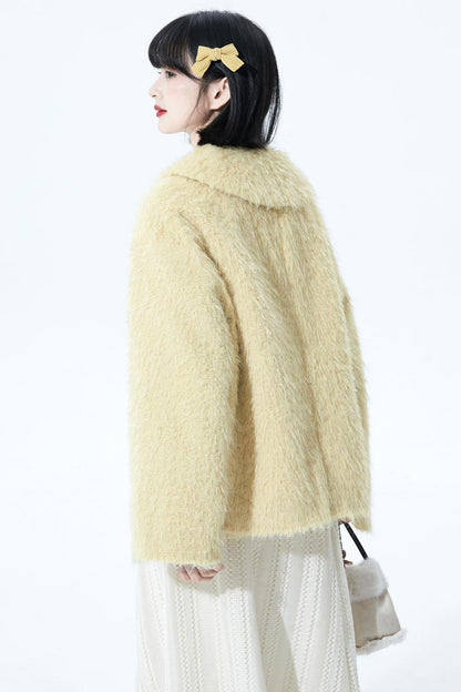 ジンジャーベルベットダッフルコート