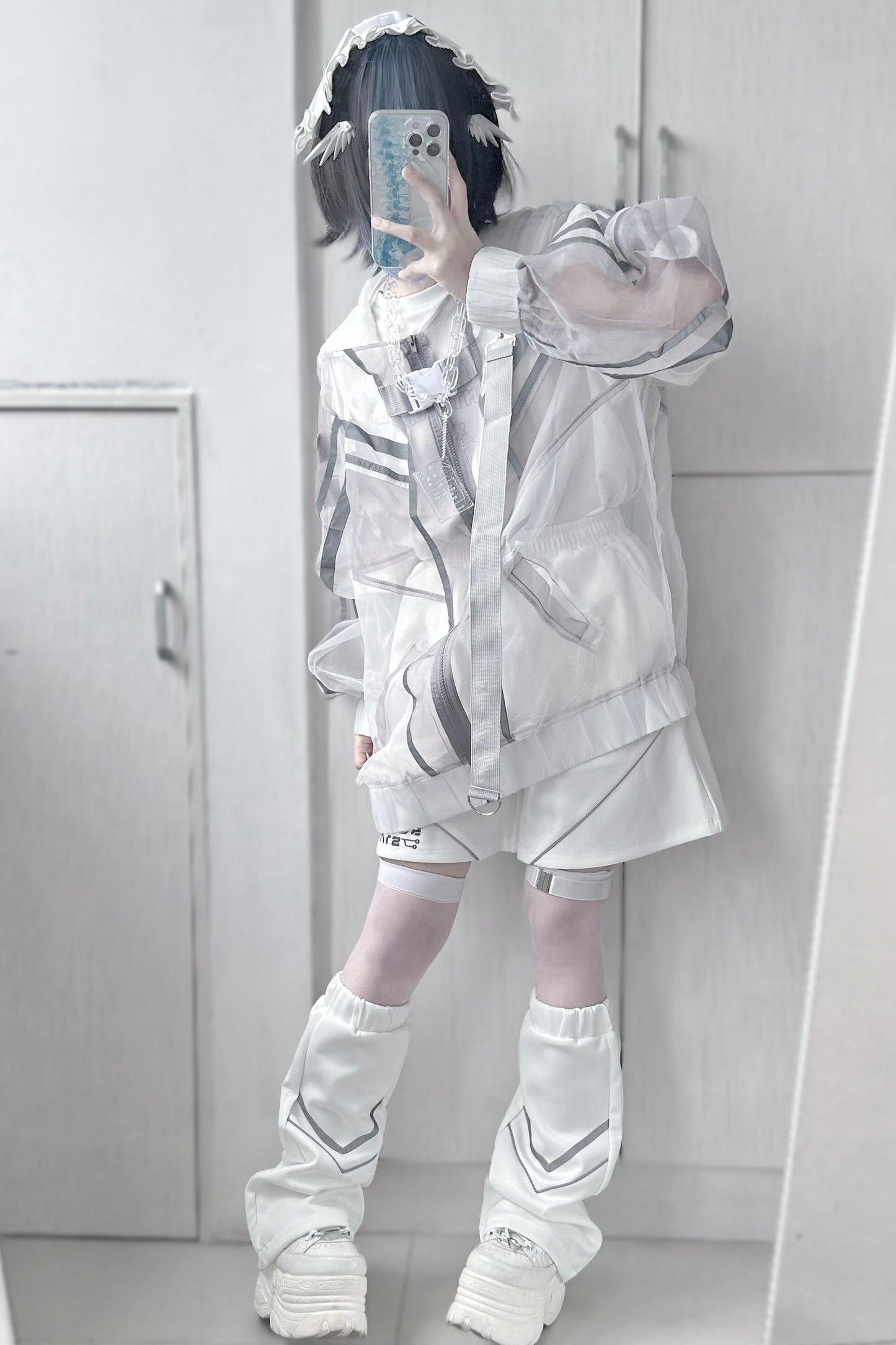 Cyber Angel Sheer Jacket