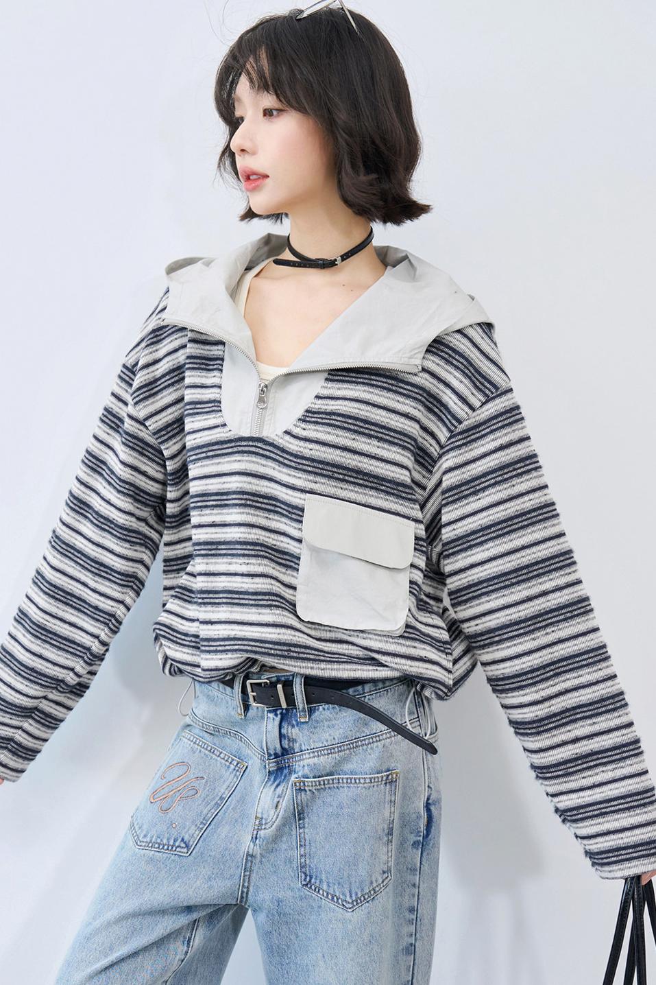 Gravity Patchwork Hooded Jacket